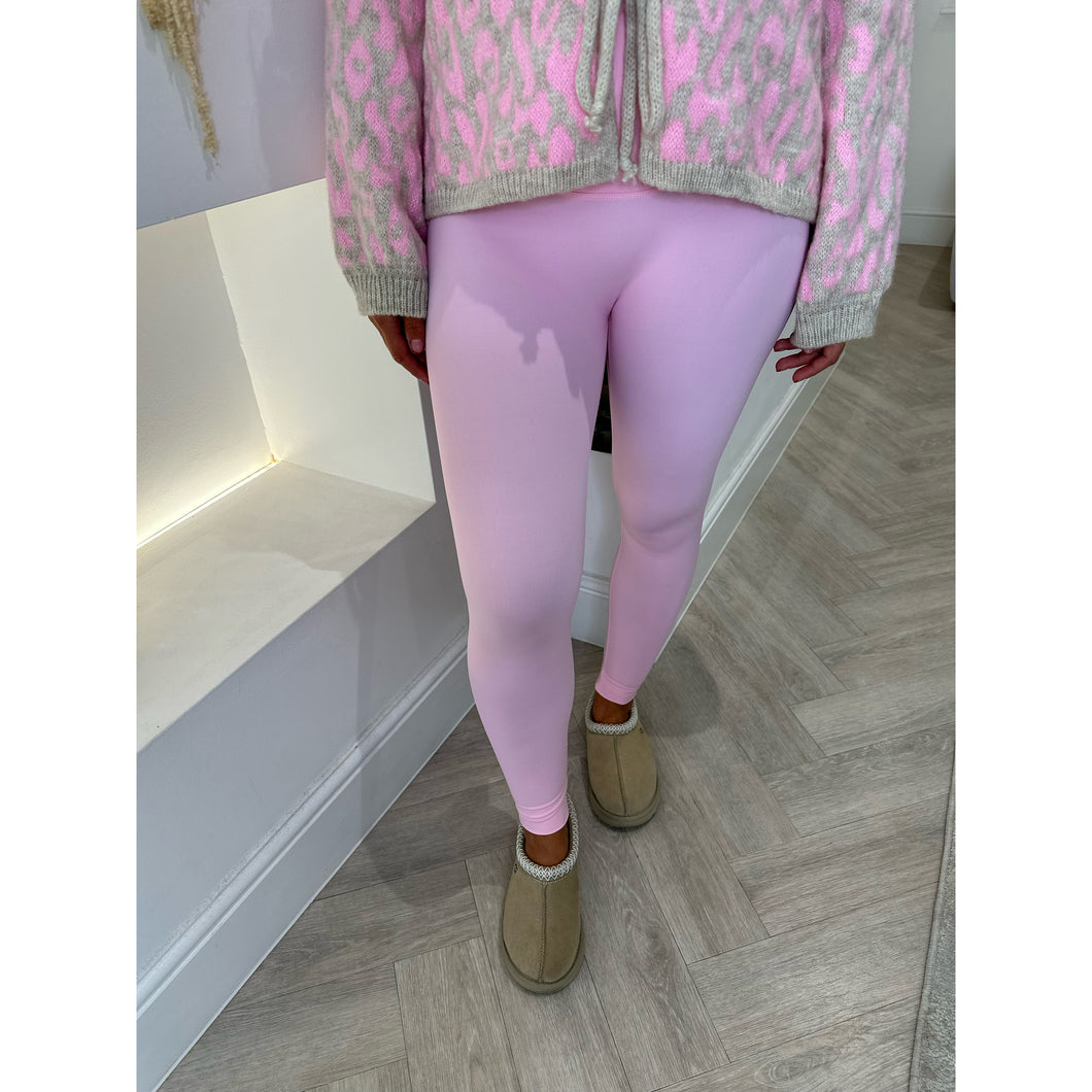 Light Pink Sculpting Shapewear Leggings